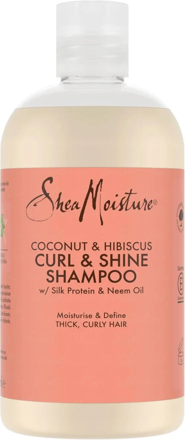 Shea Moisture Coconut & Hibiscus Curl & Shine Shampoo