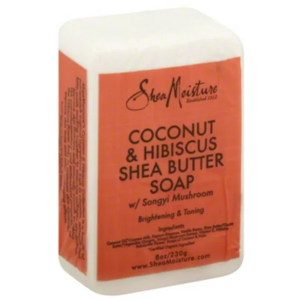 Shea Moisture Coconut & Hibiscus Shea Butter Bar Soap