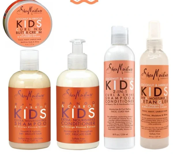 Shea Moisture kids Extra-Nourishing Bundle