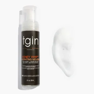 Tgin Honey Whip Hydrating Mousse Hair - Dry Hair - Curly Hair - Damaged Hair