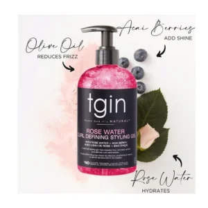 tgin Rose Water Defining Styling Gel Fine hair